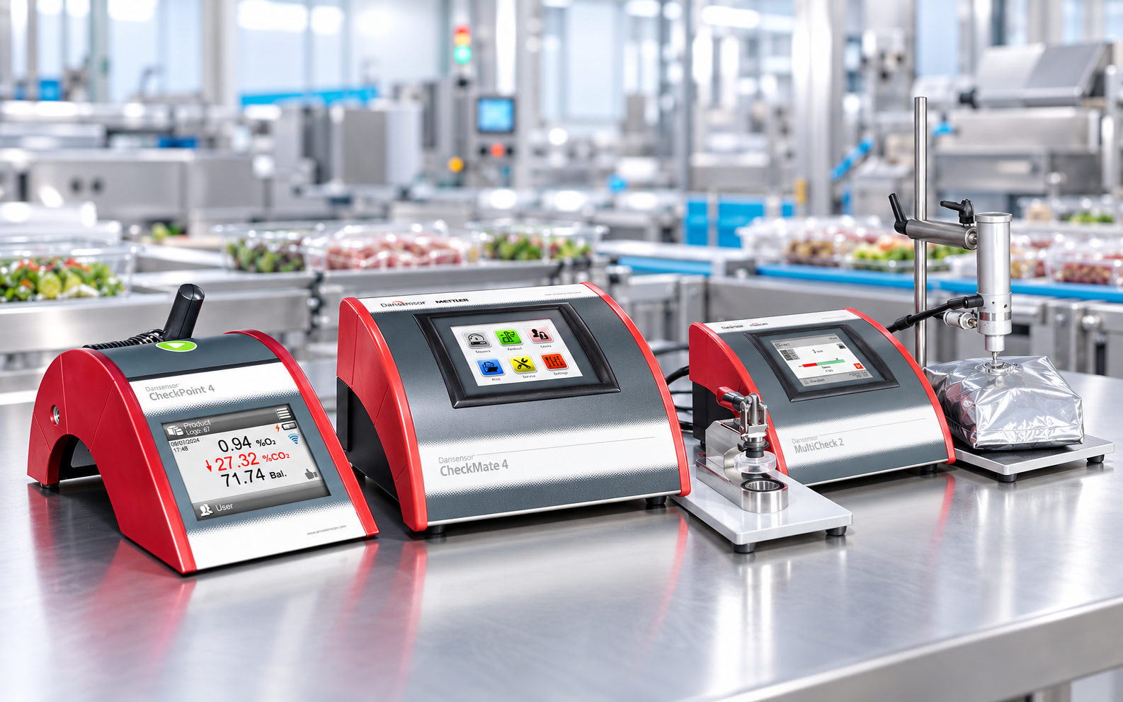 Equipos para medición de atmósferas controladas