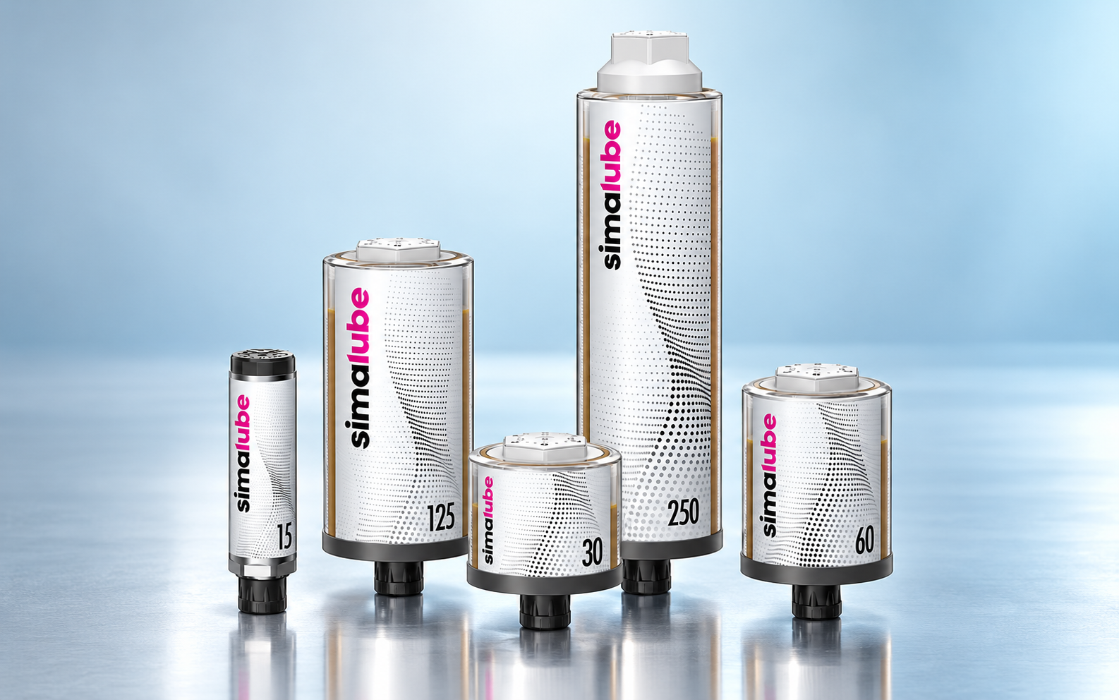Familia de lubricadores automáticos simalube